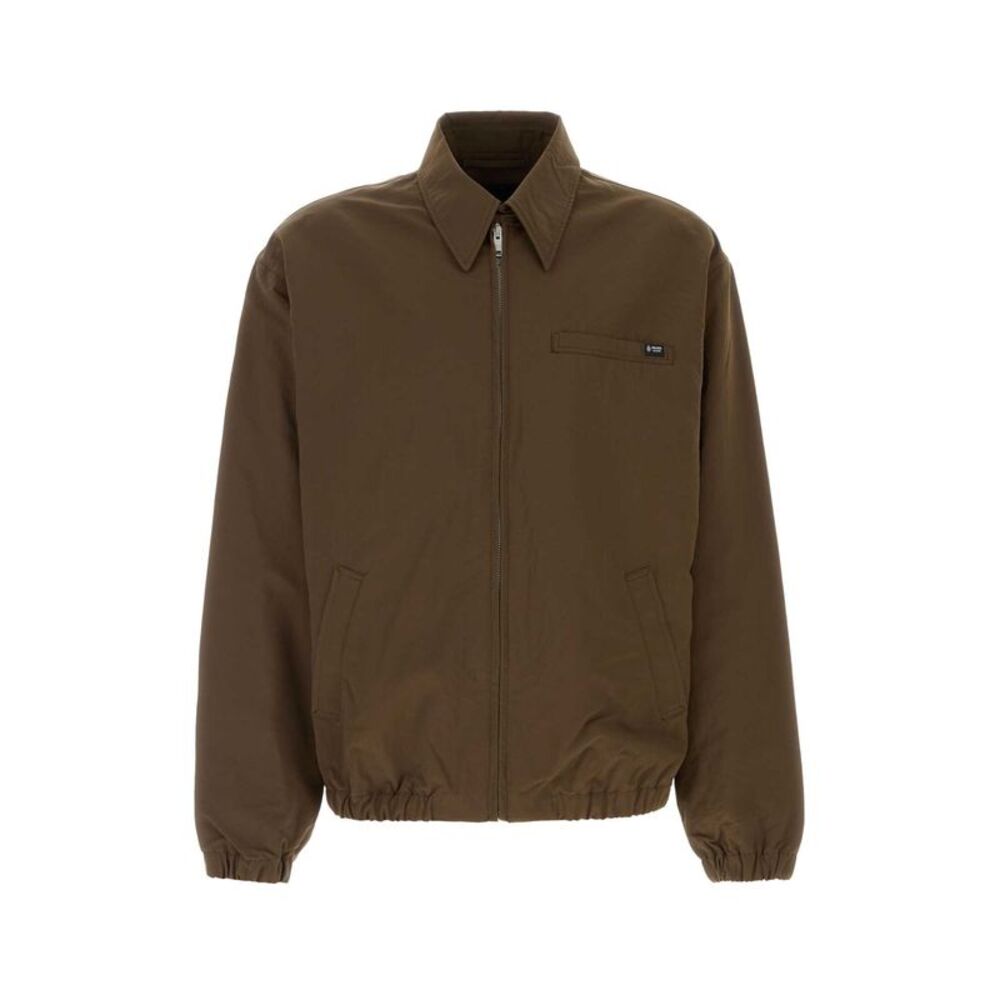 Prada Men Brown Nylon Jacket